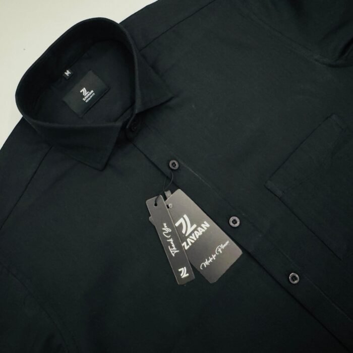 Premium Formal Shirt [Jet Balck]
